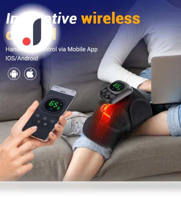 Smart Electric Heated Knee Massager — Thermal Comfort Solutions, Modern Home Furnishing