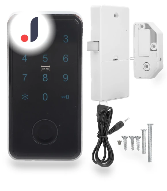 Smart Electronic Lock with Digital Password and Fingerprint — Smart Home Security, KONNWEI