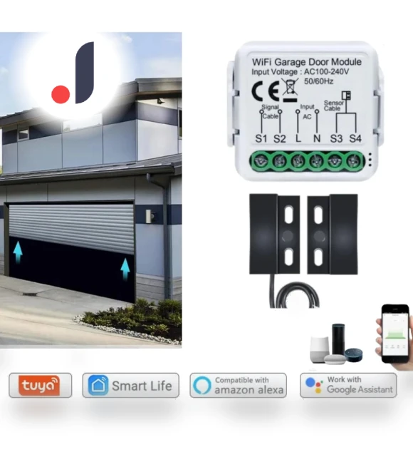 Smart Garage Door Switch Controller — Smart Home Hubs & Controllers, Modern Home Furnishing