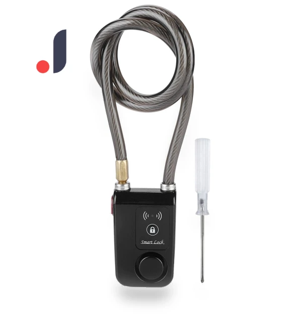 Smart Keyless Bluetooth Bike Lock — Cable, KONNWEI