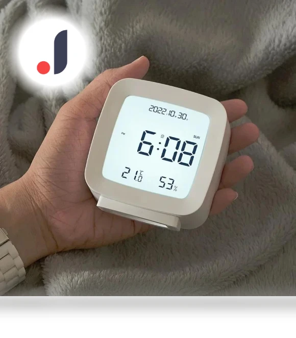 Smart LCD Alarm Clock — Clocks, DC-HOME Textile