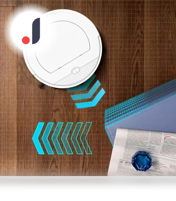 Smart Robot Vacuum for Mobile Phone — Smart Cleaning Robots, Modern Home Furnishing