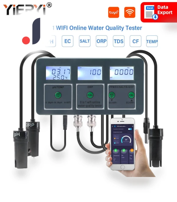 Smart Water Quality Monitor Meter — Home Climate Control, yieryi