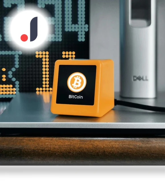 Smart Weather Clock with Real-Time Bitcoin Price Display — Alarms & Clocks, DC-HOME Textile