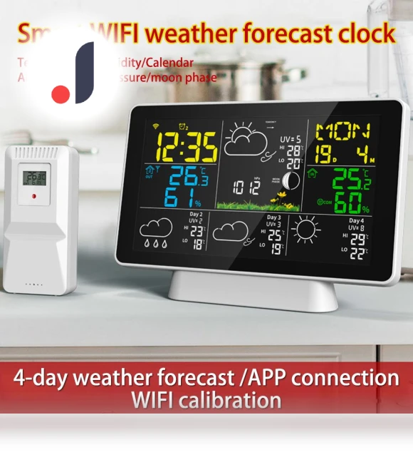 Smart Weather Station Watch — Wearable Accessories, Modern Home Furnishing