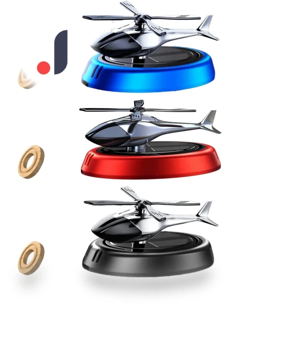 Solar Auto-Rotating Car Air Freshener — Car Air Fresheners, Mlina-J