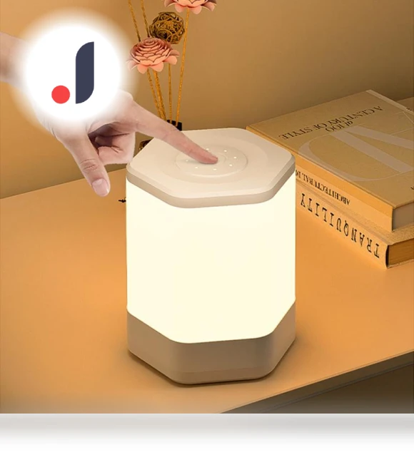 USB Night Light with Touch Control — Lamps & Shades, DC-HOME Textile