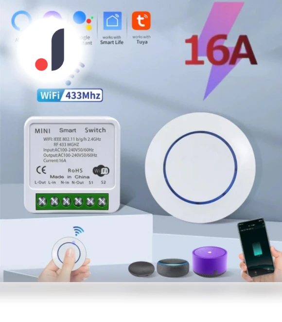 WiFi Smart Switch Module — Smart Home Modules, Modern Home Furnishing