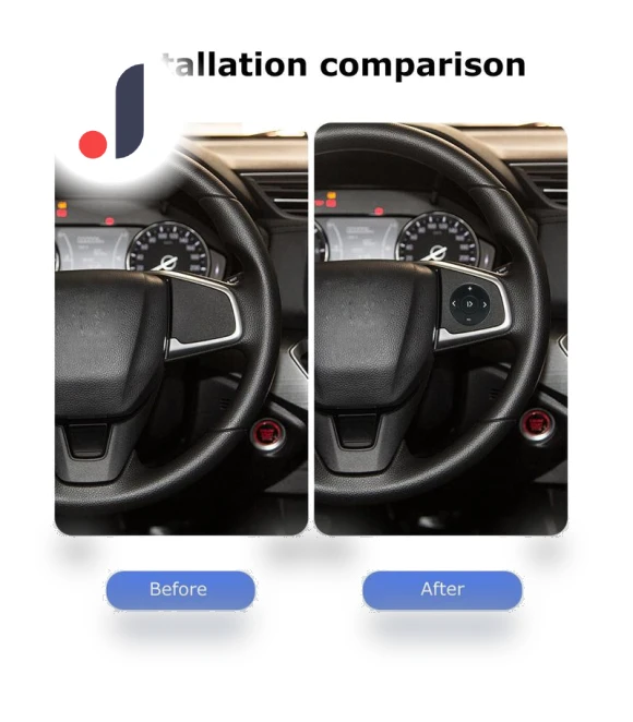 Wireless Steering Wheel Control Smart Multimedia Button — Keyless Entry, Rustic Elegance House