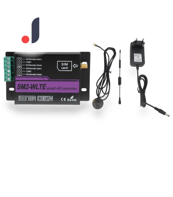 2-Channel 4G SMS Alarm Controller with Web App — Smart Home Security, Vestidos
