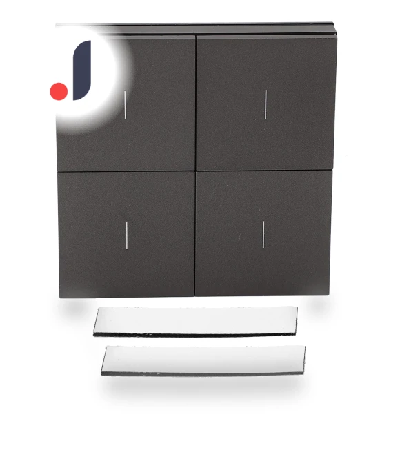 4-Button Wireless Remote Control Smart Switch — Remote Controls, Koogeelife