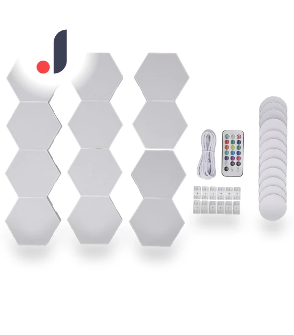 Hexagonal Wall LED Light Panels — Overhead Lighting, Health & Beauty PRODUCT