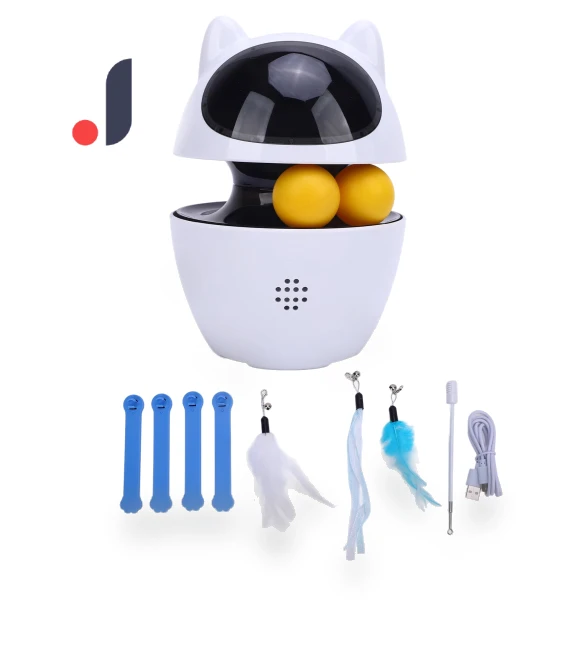 Interactive Cat Toy with 3 Rotation Modes — Cat Playthings, OutsideWorld