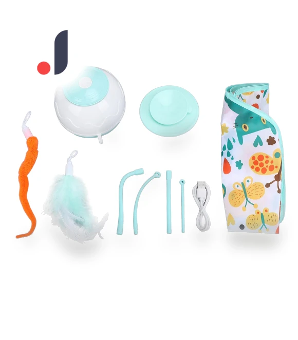 Interactive Smart Cat Toy with LED Light — Cat Playthings, KONNWEI