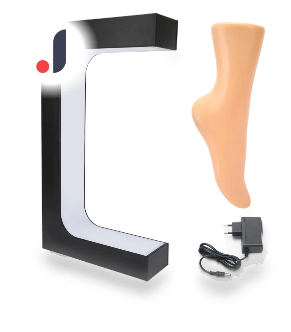LED Floating Shoe Display Stand — Shoe Dryers, OutsideWorld