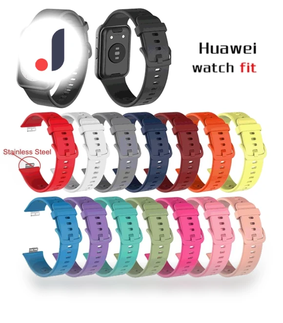 Silicone Strap for Smart Watches — Wearable Accessories, Huawei