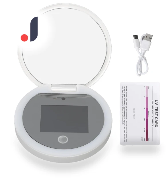 Smart Makeup Mirror with LED Lighting — Handheld, TOMTOP JMS