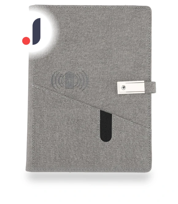 Smart Office Notebook with Charging Ports — Charging Solutions, Zeblaze