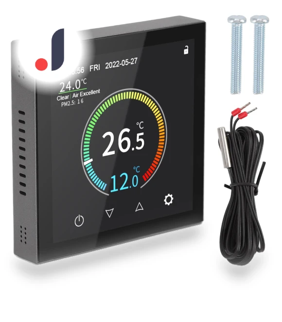 Smart Thermostat with Color Screen — Home Climate Control, Vestidos