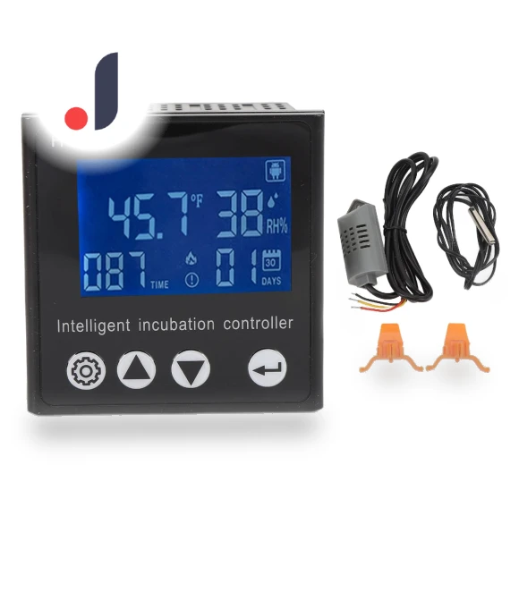 Temperature and Humidity Controller with LCD Digital Display — Home Climate Control, KONNWEI