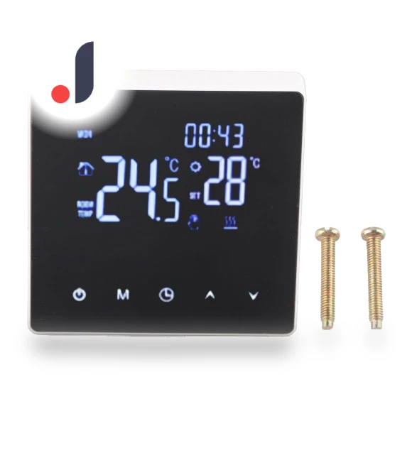 Thermostat with Touch Screen and Digital Display — Home Climate Control, Koogeelife