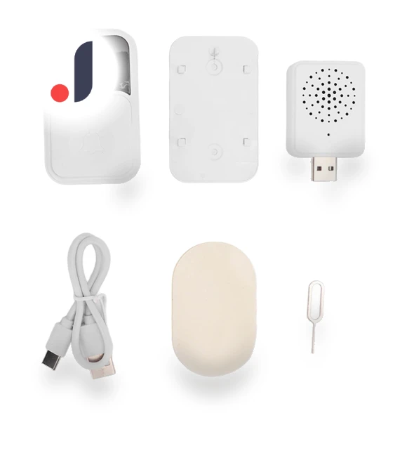 Wireless WiFi Video Doorbell Camera — Smart Home Security, Neoglint