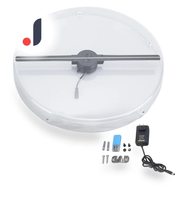 3D Holographic Fan — Portable Cooling Solutions, DIYelecs