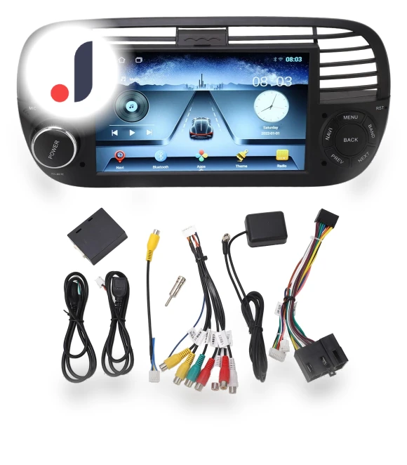 7-inch HD Touchscreen Car Stereo with Wireless Carplay GPS Navigator — Stereo Receivers, Fishine
