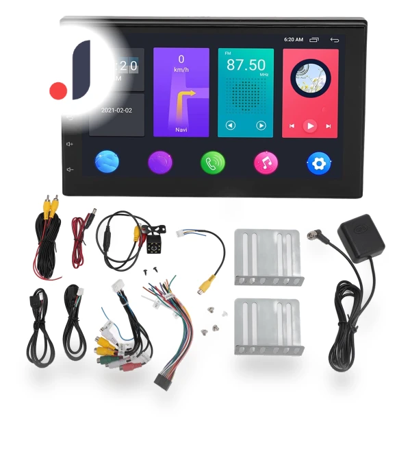 7-inch Split Screen Car Stereo System — Stereo Receivers, OutsideWorld
