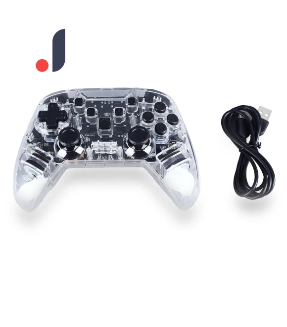 Bluetooth Gaming Controller with RGB Lighting Effect — Gaming Keyboards, OutsideWorld