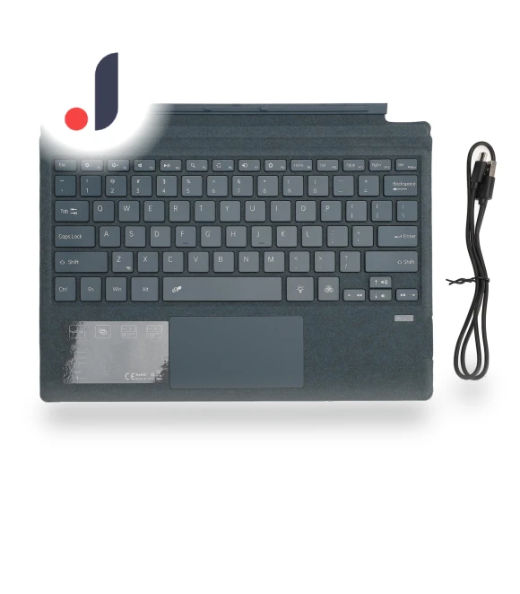 Bluetooth Magnetic RGB Backlight Keyboard with Touch Gesture Control Panel — Keyboard Cases, OutsideWorld
