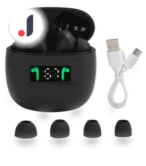 Bluetooth Wireless Earbuds with Touch Control — In-Ear Headphones, OutsideWorld