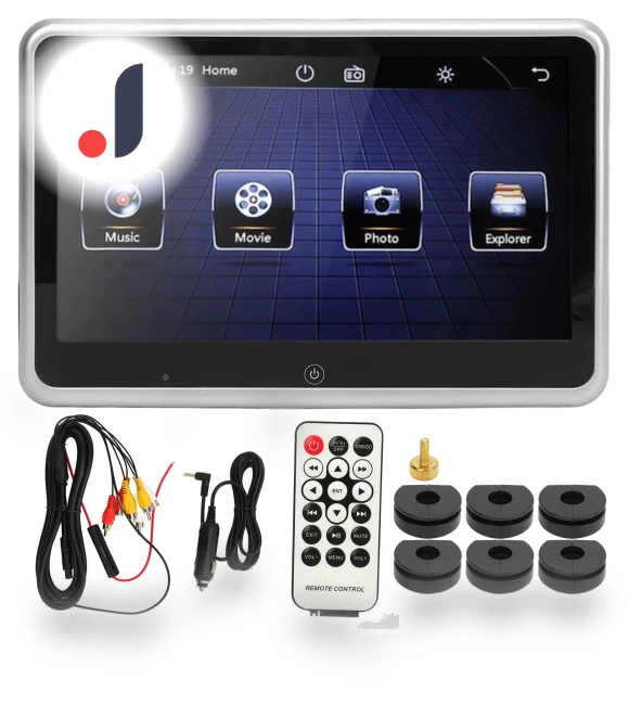 Car Headrest Monitor — In-Car Entertainment Systems, Fishine