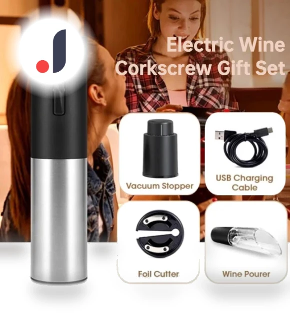 Electric Wine Bottle Opener Set — Wine Bottle Openers, DC-HOME-3