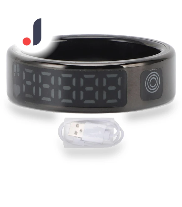 Fitness Tracker Smart Ring with Screen — Smart Rings, DIYelecs