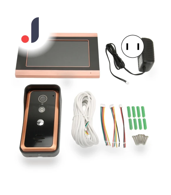 HD WiFi Video Doorbell Camera — Smart Home Security, OutsideWorld