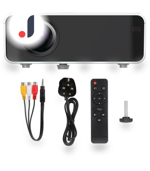 Mini HD 1080P LED Smart Projector — Home Theater Projectors, OutsideWorld