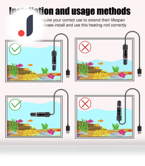 Mini USB Aquarium Heating Rod — Heaters & Chillers, Chanyix
