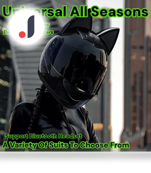 Motorcycle Helmet with Bluetooth Headphones — Helmets & Accessories, Smart Mouse