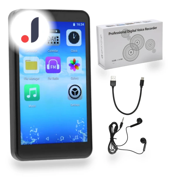 Multifunctional HD IPS Screen MP4 Player Recorder — Portable Media Players, Honor Electronics