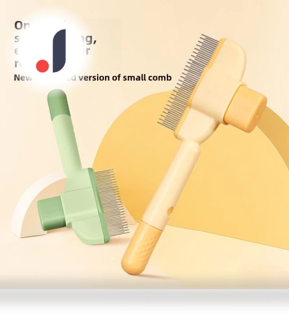 Self-cleaning Needle Comb — Combs, Smart Pet Supplies