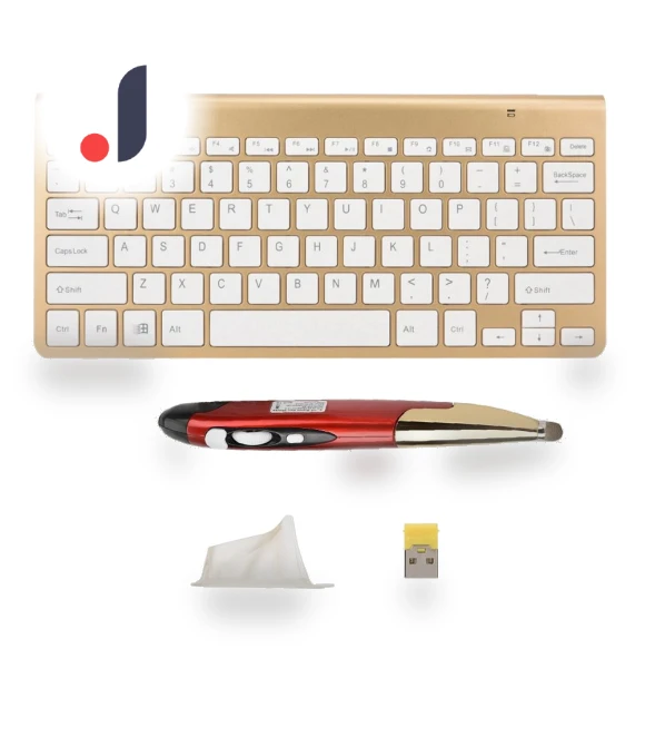 Slim Mini 2.4G Wireless Keyboard Pen Mouse Set — Keyboard and Mouse Sets, OutsideWorld