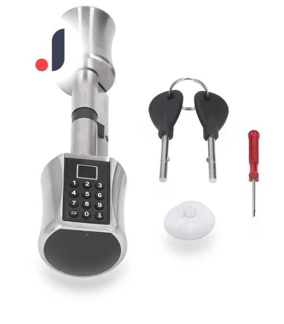 Smart Cylinder Lock with Fingerprint Password — Smart Home Security, GoolRC