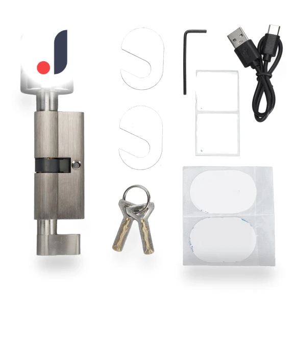 Smart Cylinder Lock with Fingerprint — Smart Home Security, GoolRC