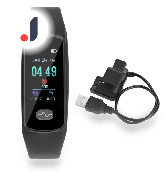 Smart Fitness Band with ECG & PPG Heart Rate Monitoring — Wearable Accessories, OutsideWorld