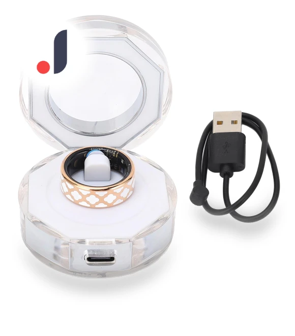 Smart Ring with Charging Case — Wearable Accessories, TOMTOP JMS