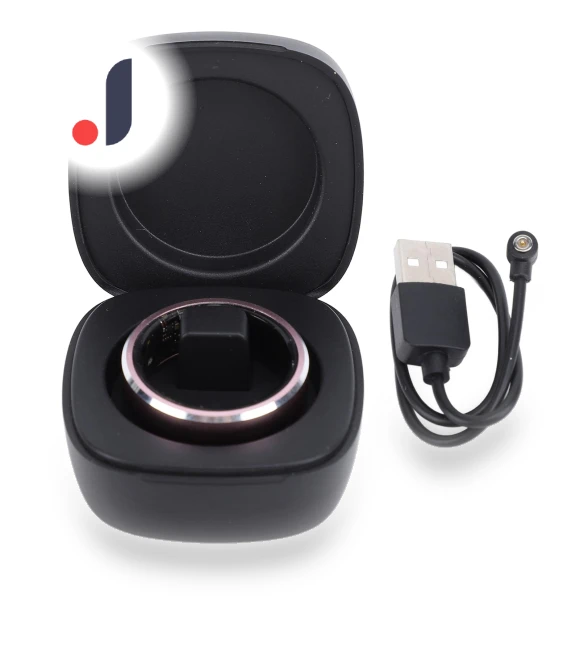 Smart Ring with Charging Case — Wearable Accessories, TOMTOP JMS