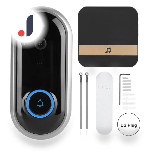 Smart WiFi Video Doorbell — Smart Home Security, DIYelecs
