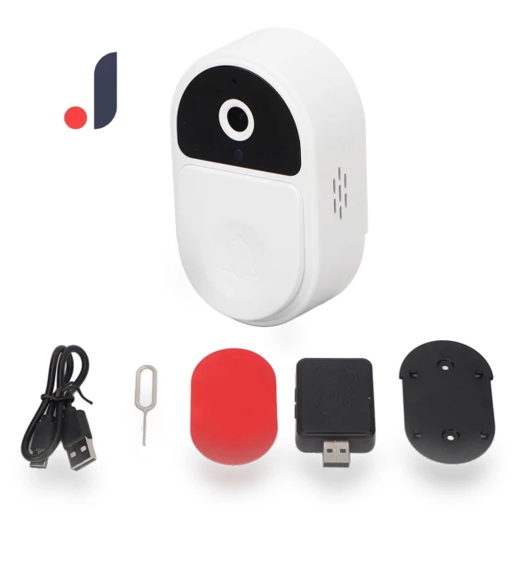 Ultra Clear Wide-Angle WiFi Doorbell Camera — Smart Home Security, OutsideWorld