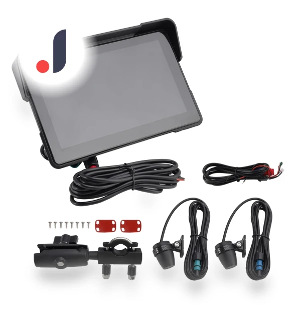 Universal 7-inch DVR Carplay Touch Screen Recorder — Visor-Mounted Car Video, Artudatech